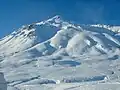 East ridge in winter