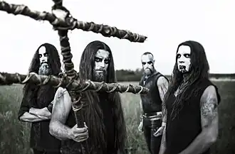 HATE in 2018. L–R: Apeiron, Pavulon, Domin, ATF Sinner