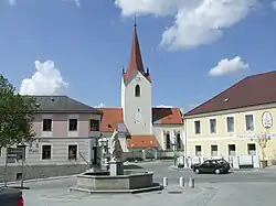 Main square with parish church