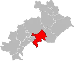 Location of Chorges