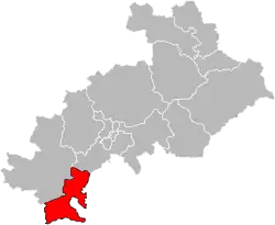 Location of Laragne-Montéglin