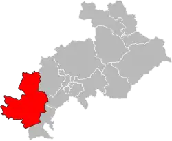 Location of Serres