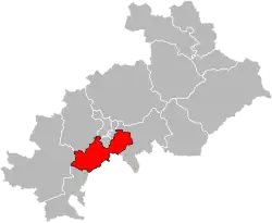 Location of Tallard