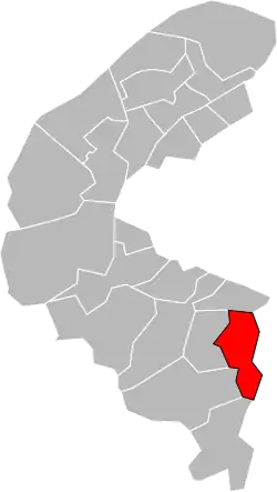 Location of Bagneux