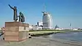 Das Auswandererdenkmal in Bremerhaven