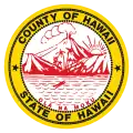 Official seal of Hawaiʻi County, Hawaii