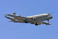 Maritime patrol aircraft such as the Hawker Siddeley Nimrod MR2 were coordinated from RAF Pitreavie Castle.