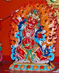 Hayagriva, the "horse-necked"