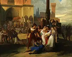 Sicilian Vespers scene 1 (1821–1822)