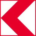 Hazard chevron (left)