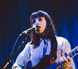 Hazel English performing in 2017