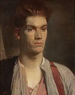 Head of a man