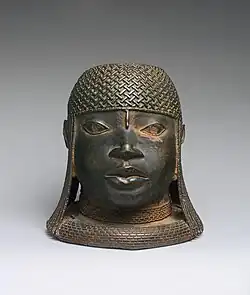 Bronze head (from Human history)