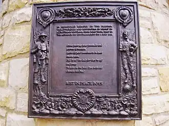 detail of Contalmaison cairn (2)