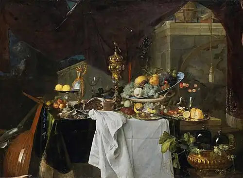 A Table of Desserts, 1640, Louvre Museum, Paris