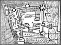 Castle floor plan, 1890