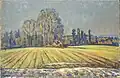 1990: Young Crop, Last Snow, Pfannenstiel (60 × 92 cm)