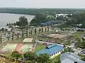Sungai Kuantan (Kuantan River) as seen on the left of the picture, flows through part of Kuantan City.