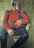 Sitting soldier, 1926/27