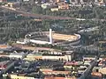 Looking east towards Helsinki Olympic Stadium.