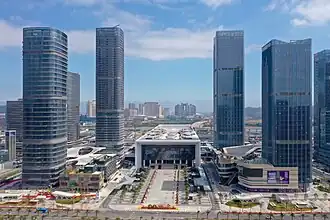 Hengqin Port building in Zhuhai