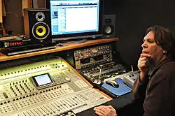 Henno Althoff at Adalt-Studio, January 2010