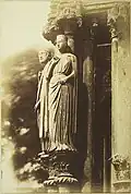 Large figures on the North porch, Chartres Cathedral