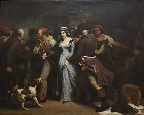 The Arrest of Charlotte Corday, 1830