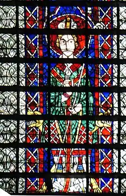 Archbishop Henri de Braine, in the axial chapel