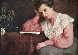 Artist's sister Danica Šantel (1904) by Henrika Šantel