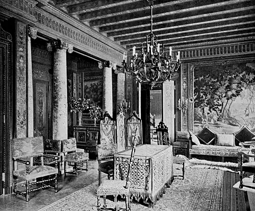 The Henry IV drawing room