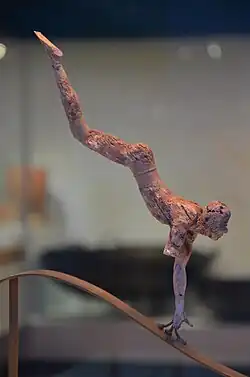 Ivory bull-leaper, "Ivory Deposit" at Knossos, prob. MM IIIB, AMH.[9]