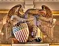 Eagle statue in the Great Hall