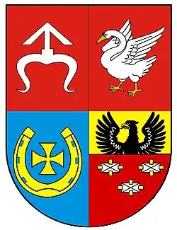 Coat of arms of Krystyna Szydłowiecka