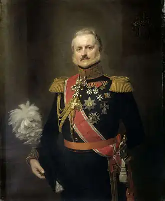 Image 8 Antonie Frederik Jan Floris Jacob van Omphal Painting: Herman Antonie de Bloeme Antonie Frederik Jan Floris Jacob van Omphal (1788–1863) was a Dutch lieutenant general and extraordinary aide-de-camp to William III of the Netherlands. He fought in Napoleon's Imperial Guard in the Battle of Leipzig and the invasion of Russia, then under the United Kingdom of the Netherlands in the Battle of Waterloo. He was awarded a knighthood in the Military Order of William, among other honors. More selected pictures