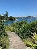 The Hermitage Foreshore track at Milk Beach