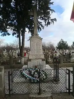 Heroes’ Cross – a war memorial dedicated to the heroes of the Romanian War of Independence, of WWI, and of WWII