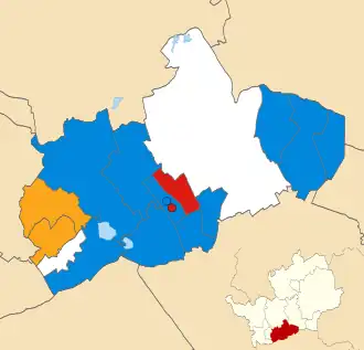 2007 results map