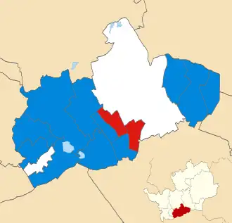 2011 results map