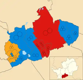 1999 results map