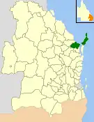 Location within Queensland