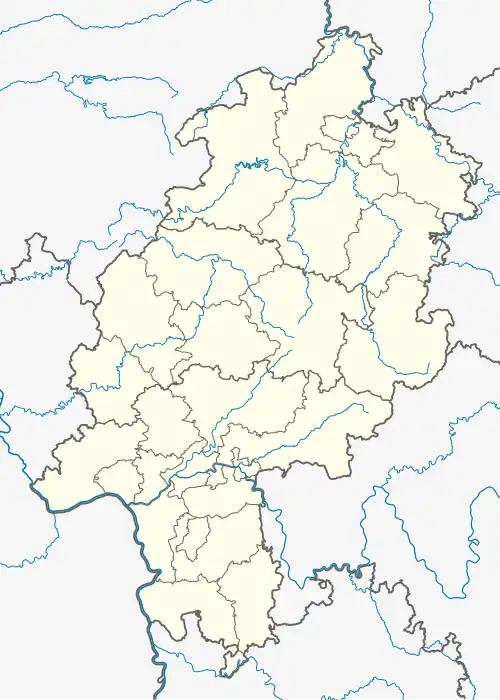 Darmstadt is located in Hesse