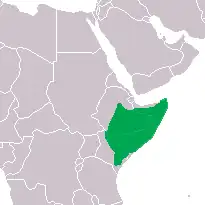 Map of range