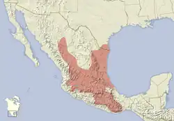 Map of range