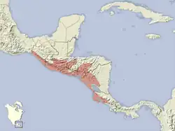 Map of range