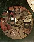 "Hell" and the punishment of the seven deadly sins.