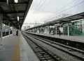 The platforms during elevation work