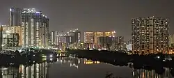 Night time view