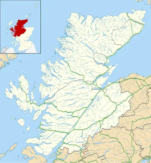 Avoch is located in Highland