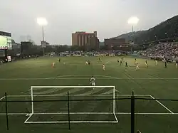 View from club level